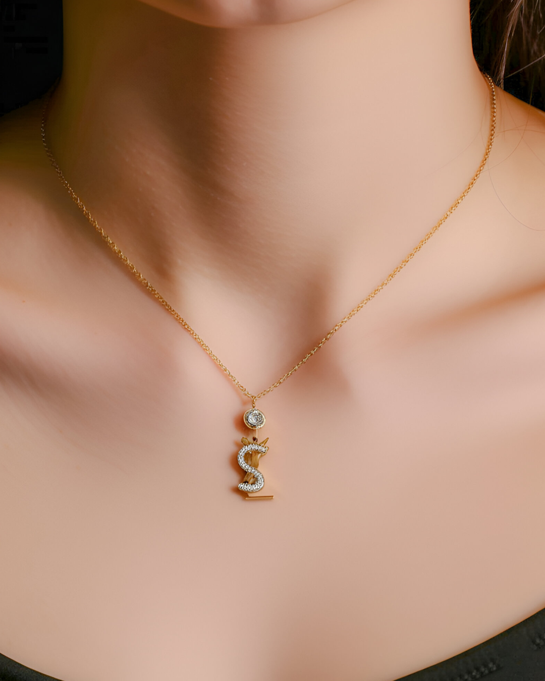 Yves Saint Laurent  -  Collier YSL Acier inoxydable Parisien 2025