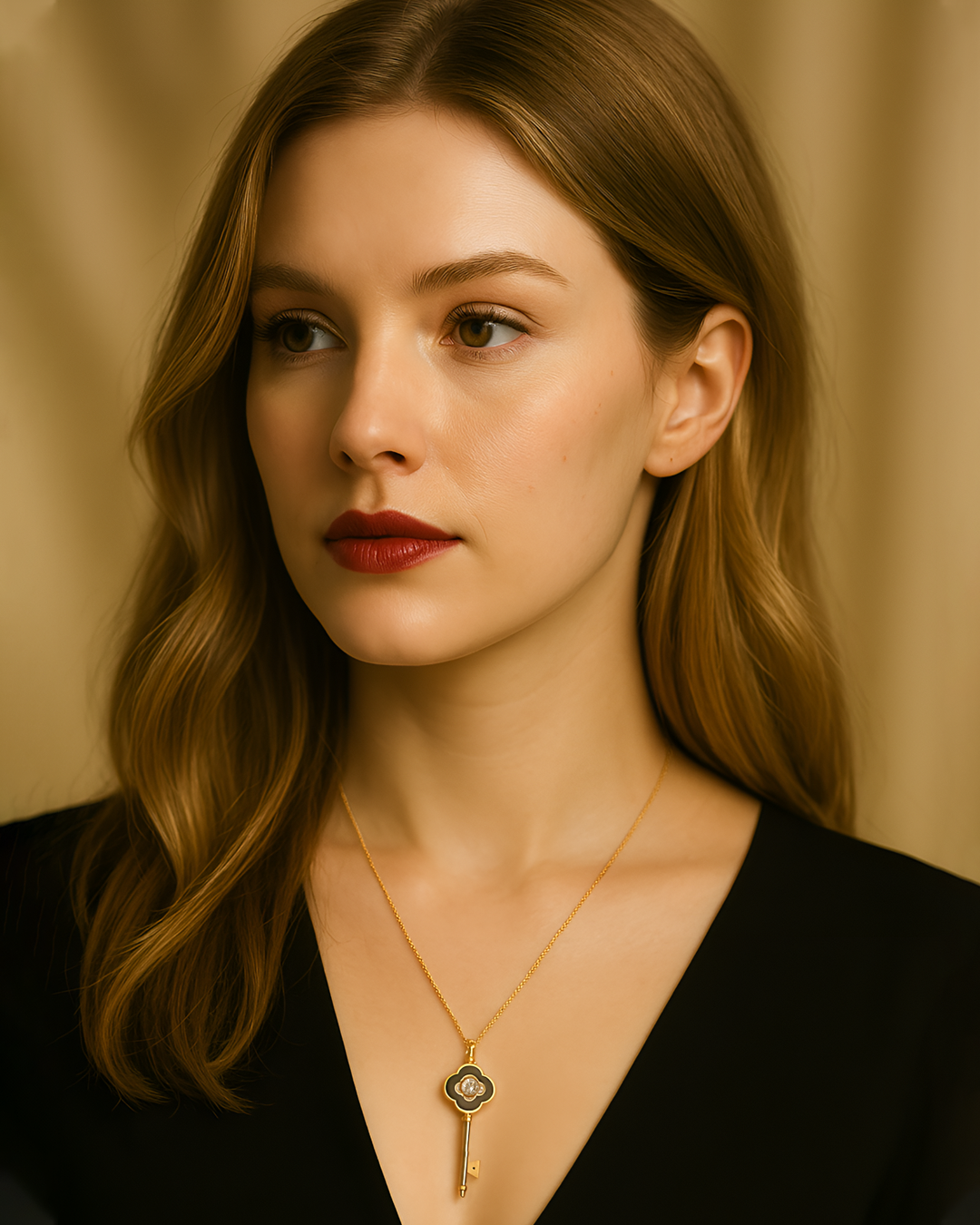 The Key - Collier 316L Acier inoxydable