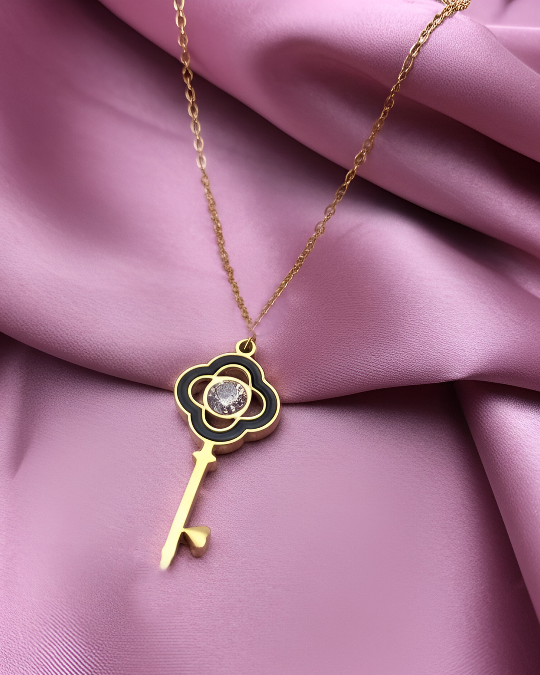The Key - Collier 316L Acier inoxydable